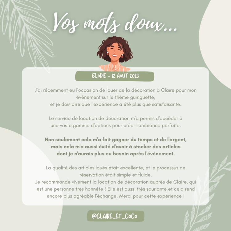 Avis-clients-location-décoration-mariage