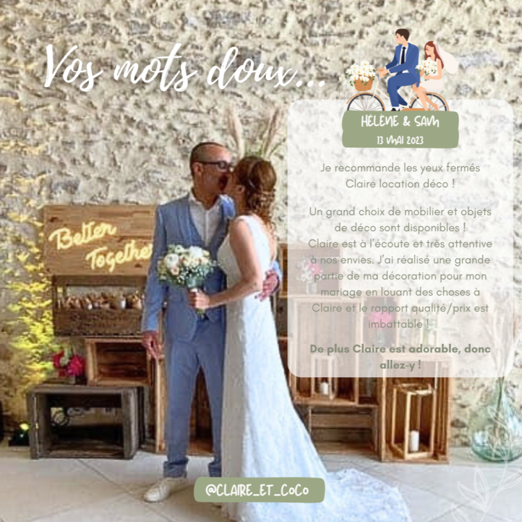 Avis-clients-location-décoration-mariage
