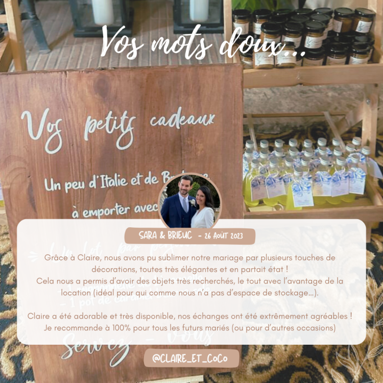Avis-clients-location-décoration-mariage